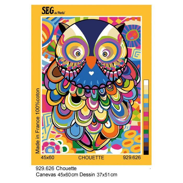 SEG Owl Canvas 45 X 60 Cm