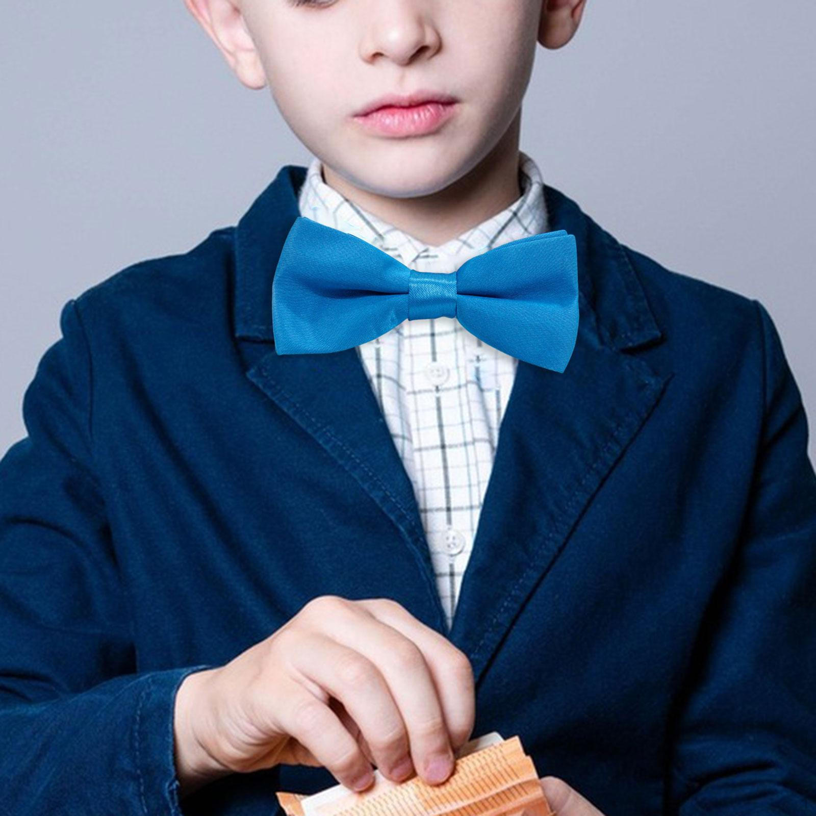 Adjustable Bow Ties Kids Tie Comfortable Lightweight Child Boys Tuxedo Bowties Pre Tied