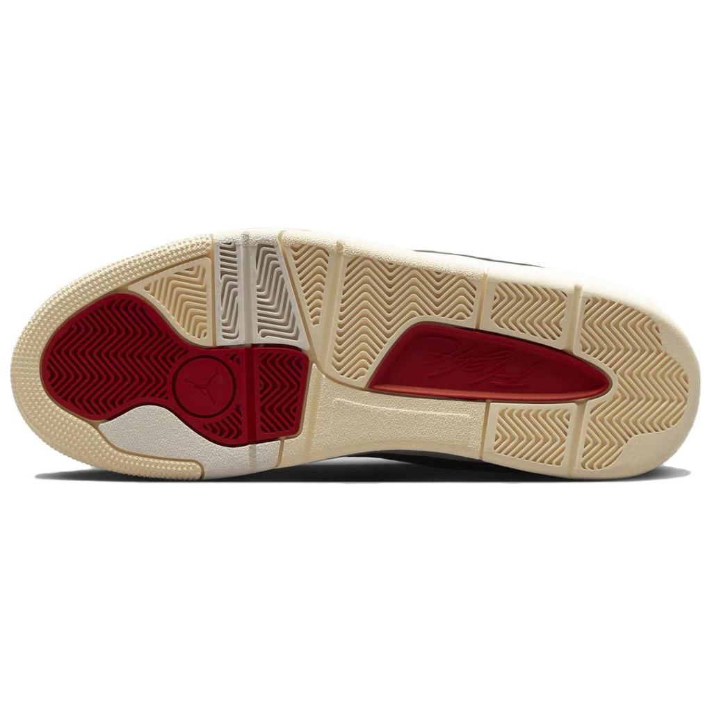 new JORDAN Flight Court Anthracite Sail Varsity Red White