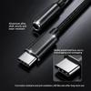 Type C to 3.5mm Jack Audio Adapter Universal Fit HiFi Stereo Sound for Car Headset Wired Earphone Use