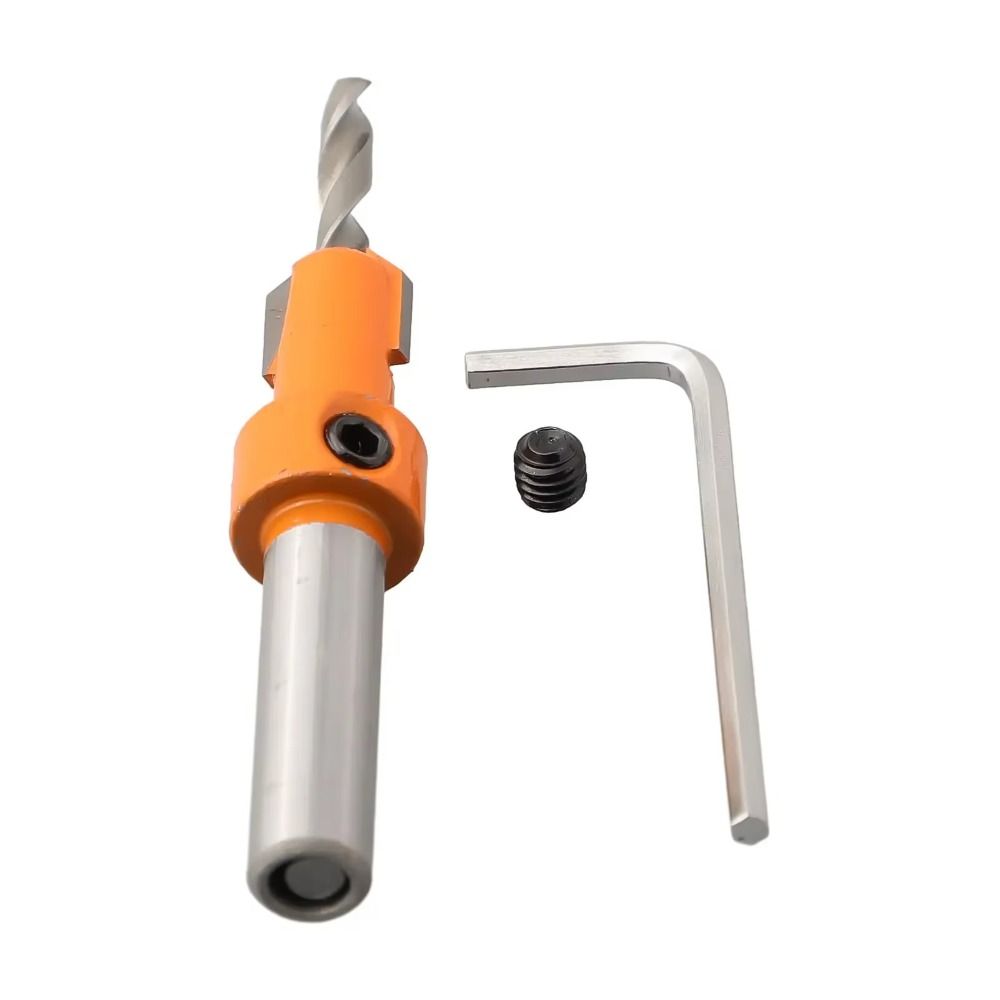 Round Shank Countersink Drill Bit Hexagon Shank Countersink Drill Counterbore Drill  Drilling Depth