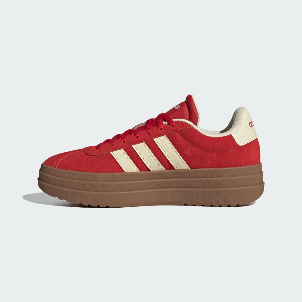 adidas VL Court Bold Niskie Trampki Armii Niemieckiej Damskie Czerwone