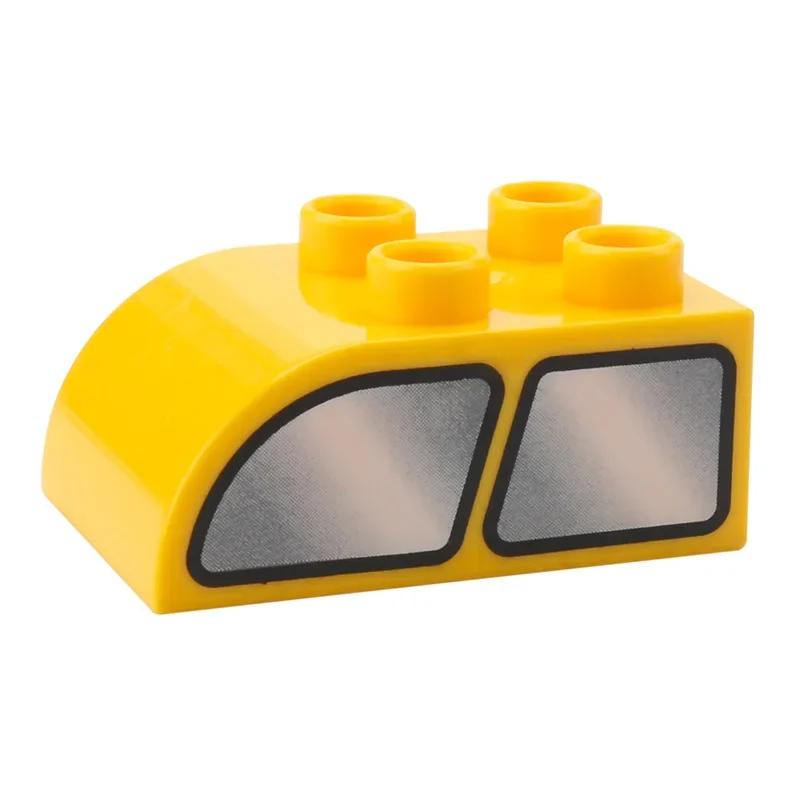 Big Building Base Blocks Printed Patterns Accessories Cake Zoo Tools Compatible Large Bricks Children Kids Creativity Toys Gifts