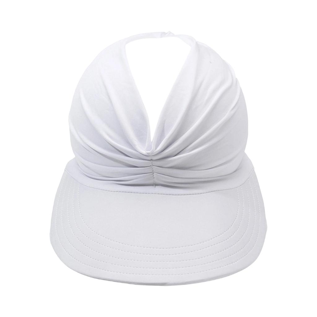 Women Outdoor Sports Sun Hat Open Top Cap Beach Sun Protection Hat Adjustable Breathable Lightweight Design for Summer Activities