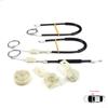 EWR846 Power Window Regulator Repair Set Front Right for Nissan Primera P12 WP12 2001-2008 4/5 Door 80770AV601