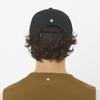 [Salomon] LOGO FLAT CAP LC2682900 Unisex DEEP BLACK/S/M