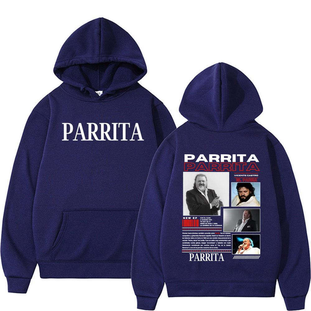 Hot Sale Limited Parrita Music Album Tour Graphic Hoodie Men Women Classic Oversized Comfort Hoodies Fashion Vintage Sweatshirts