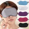 Seidige Schlafmaske Zero Druck Lichtblockierend Elastisches Band Mehrfarbig für Reisen Camping Outdoor Ruhe