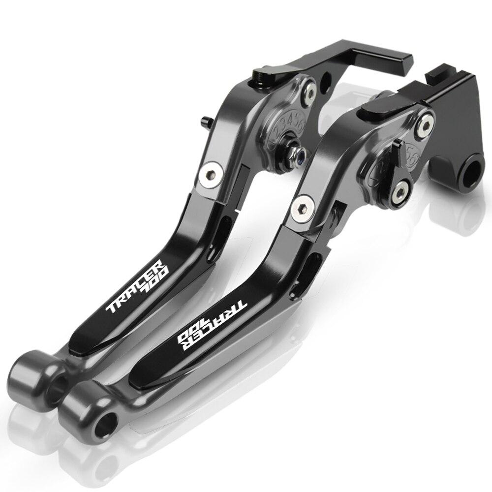 Motocyklová spojková brzdová páka CNC výsuvné nastavitelné skládací páky PRO YAMAHA TRACER700 TRACER 700 2016 2017