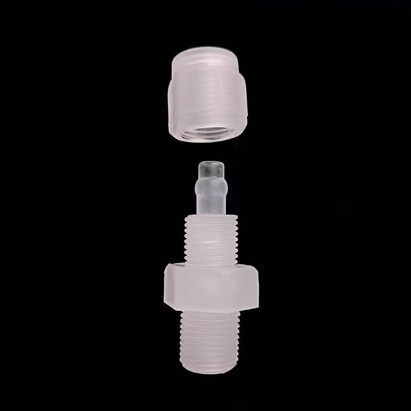 PP Quick-Twist Straight External Thread Connector