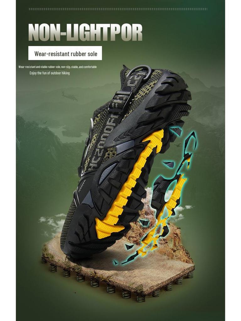 Unisex Cross-Border Canyoning & Hiking Shoes: Amphibious, Wear-Resistant, Non-Slip, Breathable, Large Sizes Available.