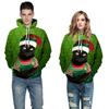 Luxuriously Comfortable Men Women Christmas Hoodie With Snowman 3d Print Design