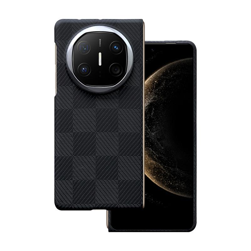 Applicable to Huawei Matex6 Kevlar Aramid Mobile Phone Case X6 Collector's Edition Folding Floating Carbon Fiber Protective Case