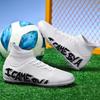 Pantofi de fotbal 31-48 Pantofi de fotbal pentru bărbați înalți, din cauciuc, cu unghii scurte, pantofi pentru tineret, pantofi de antrenament de fotbal, machiaj artistic, cizme de fotbal pentru copii