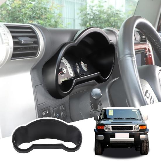 

LLKUANG Car ABS Center Console Dial Dash Board Decorative Frame Fit for Toyota FJ Cruiser 2007-2021 Dashboard Panel Trim Cover Accessories (ABS матовый черный