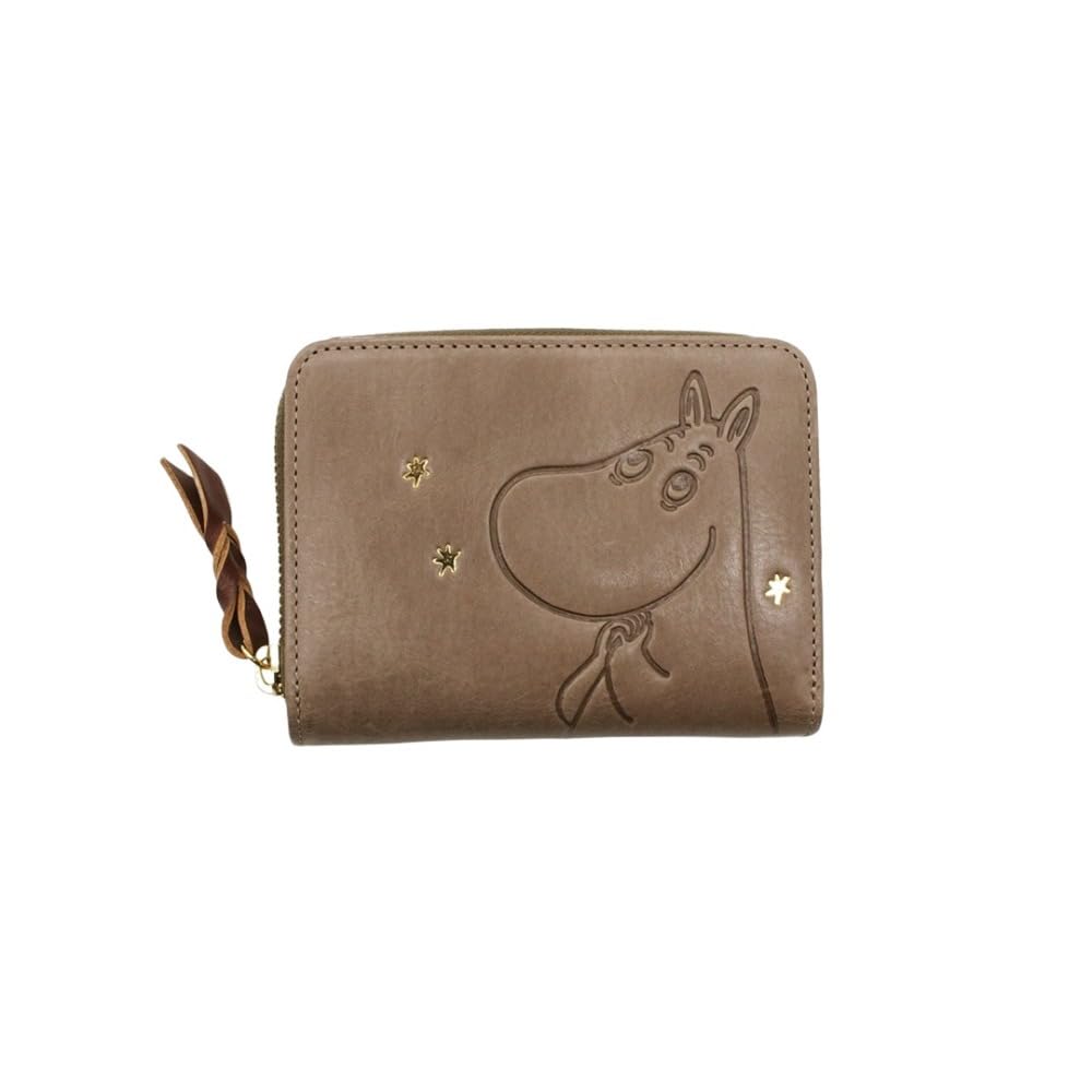 

Moomin Bifold Wallet 2 Wallet Genuine Leather Cowhide STANDARD [Moomin] [Official] No.82012