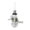Gas Tank Fuel Switch Shut Off Valve Pump Tap Petcock For Gasoline Generator Engine Oil Tank 1/4" Hose ON/OFF 90 Degree Rotation