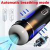 Automatic Male Masturbator Cup Sucking Vibration Blowjob Real Vagina Pocket Pussy Penis Oral Sex Machine Toys For Man Adults 18+