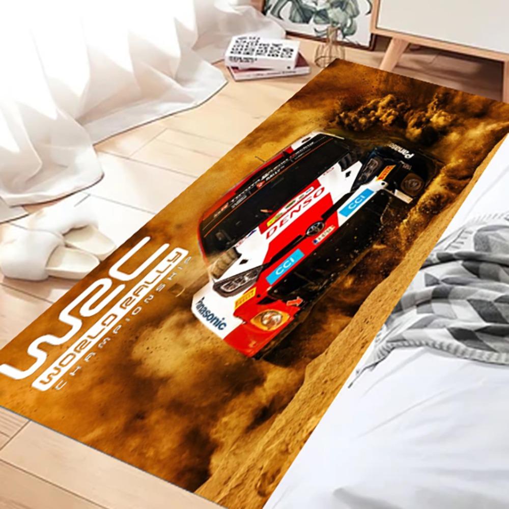 World Rally Championship Racing Car Pattern Carpet Mat Rug - Modern Home Decoration for Living Room Bedroom Floor Decor
