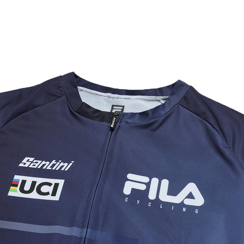 New FILA CYCLING Knitwear Men's Dark Blue A11M528504FDP-1