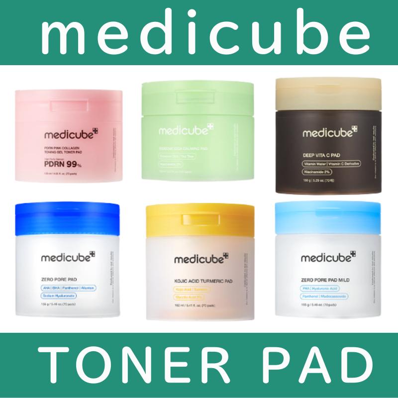 [MEDICUBE] Toner Pad Collection – 7 Types for Every Skin Concern