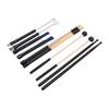 Drumstick Set 5 Pairs Drum Sticks Mallets Brushes with Oxford Cloth Bag for Practice Performance