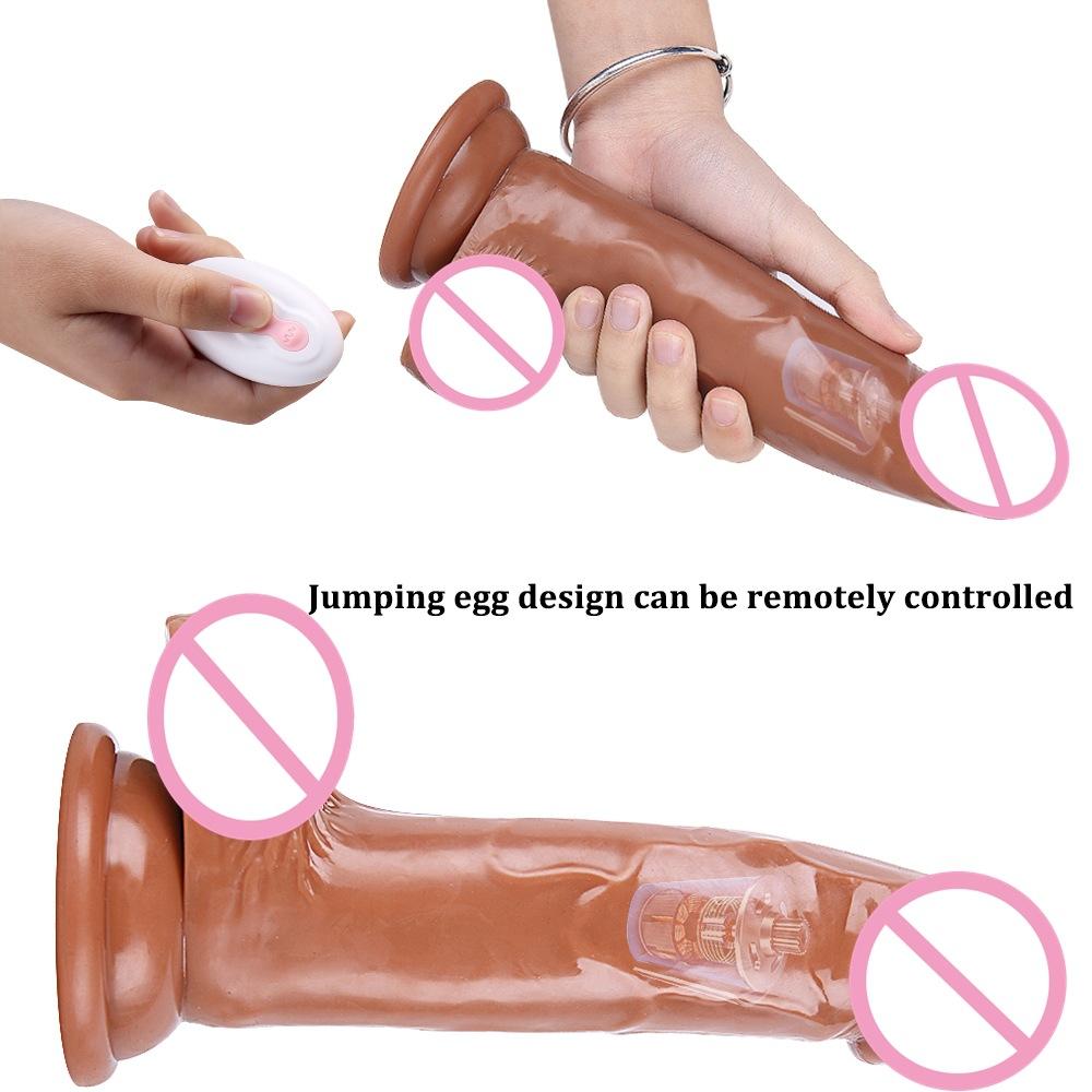Women's Multi-Frequency Vibration Wireless Remote Control Masturbation Device Dildo Intelligent Simulation Penis Adult Sex Sex Product