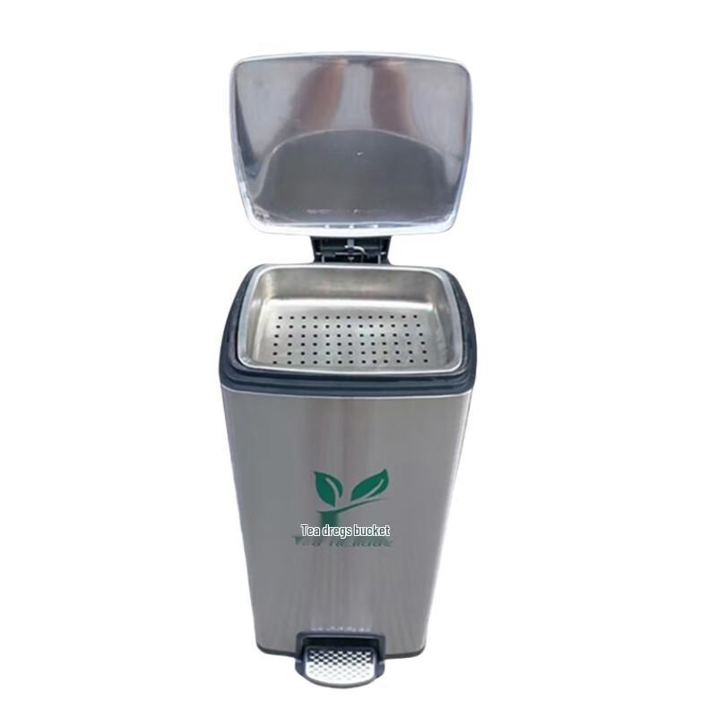 30L Stainless Steel Pedal Waste Bin for Commercial & Office Use