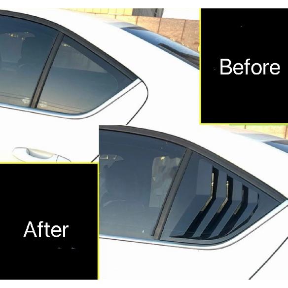 Jaluzelele geamului din spate Garnitura capac de ventilație pentru Skoda Octavia MK3 5E 2018 Accesorii