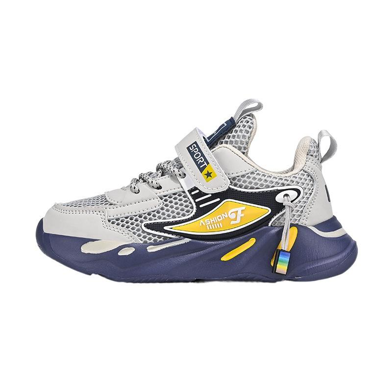 Summer Breathable Mesh Boys Sports Shoes Lightweight Casual Sneakers for Kids