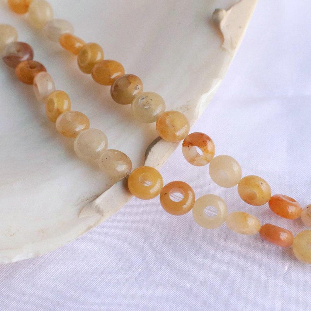 10mm Hollow Round Spacer Beads for DIY Jewelry Crafting