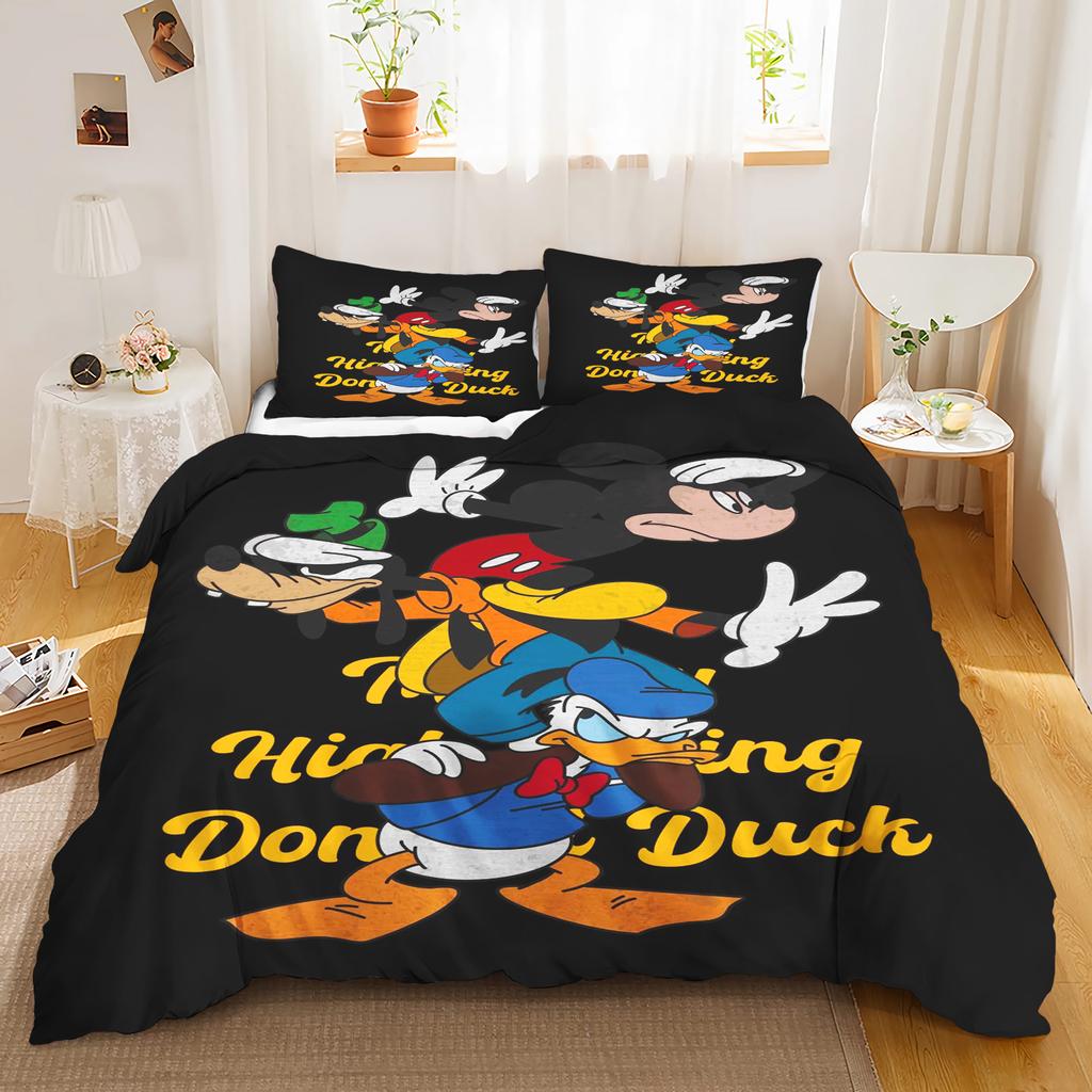 Mickey Anya Forger Duvet Cover Set Comforter Bedding 3d Children'S Bedding Set 3-Piece 1 Quilt Cover King Size