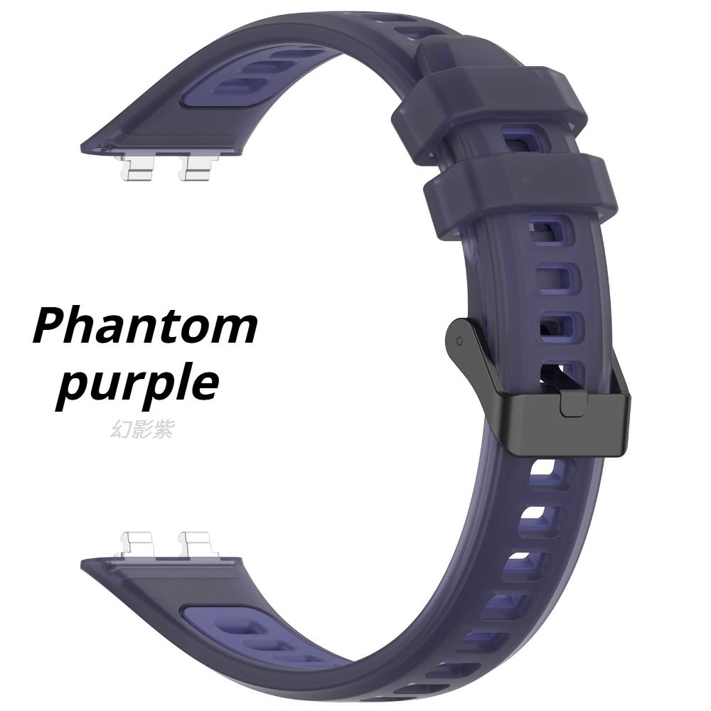 Silicone Band For Huawei Band 11 Pro Strap Smart Wrist Watchband Metal Buckle Sport Replacement bracelet for Huawei Band 11 NFC Correa Accessories