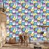 Colorful Kittens Wallpaper for Living Room and Bedroom 50x1000