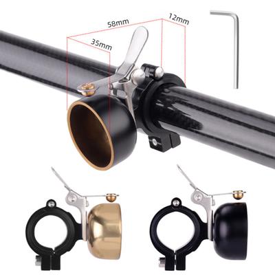 Aluminum Bike Bell Bicycle Horn Clear Loud Sound Retro Style Easy Installation Handlebar Bell Bicycle Horn Accessories