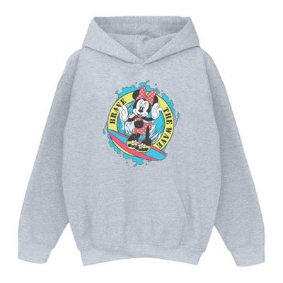 Moletom Minnie Mouse Corajosa A Onda Feminino
