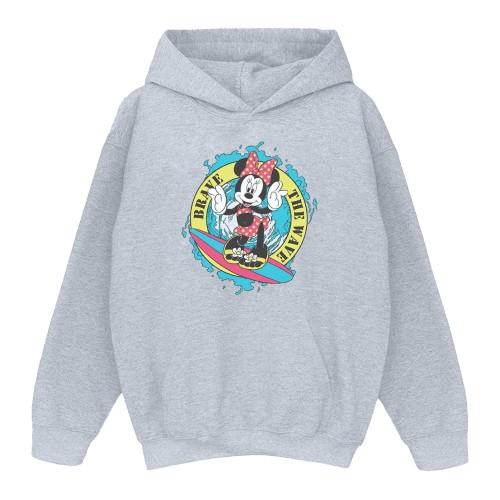Disney Damska bluza z kapturem Minnie Mouse Odważ się na falę