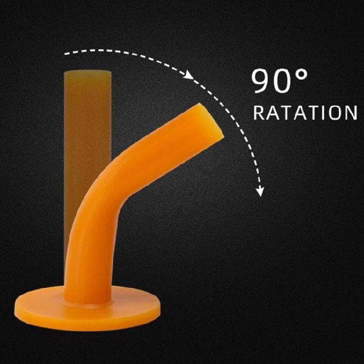 10Pcs Light Weight Rubber Golfing Tees Holder for Outdoor Indoor Hitting Mat Training Driving Ranges Golfing Tees