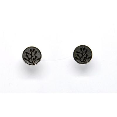 Demiim - Turis Foliage Earrings (1 Cm)