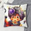 MMade In Abyss Doublesided Printed Square Decorative Cushion Cover for Sofa Living Room Home Decor