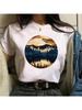 Vintage Wounisex's Forest Mountain Graphic T-Shirt Popular Wounisex's Sun Tee Casual 90s Ulzzang Summer Printing Lady Clothes Tops