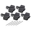 5 Pairs 30MM Mountain Bike Disc Brake Pads Resin SemiMetal Electromobile Brake Pads