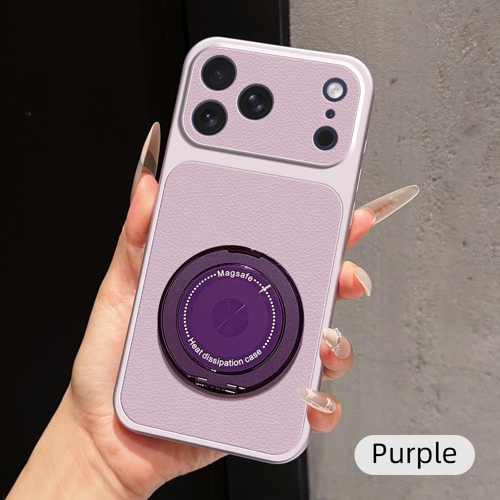 Phone Case For VIVO S60 S50 S30 Pro Mini S20 S19 S18 S18E S17 S17E S16 S16E 5G with MagSafe Ring Stand Cover