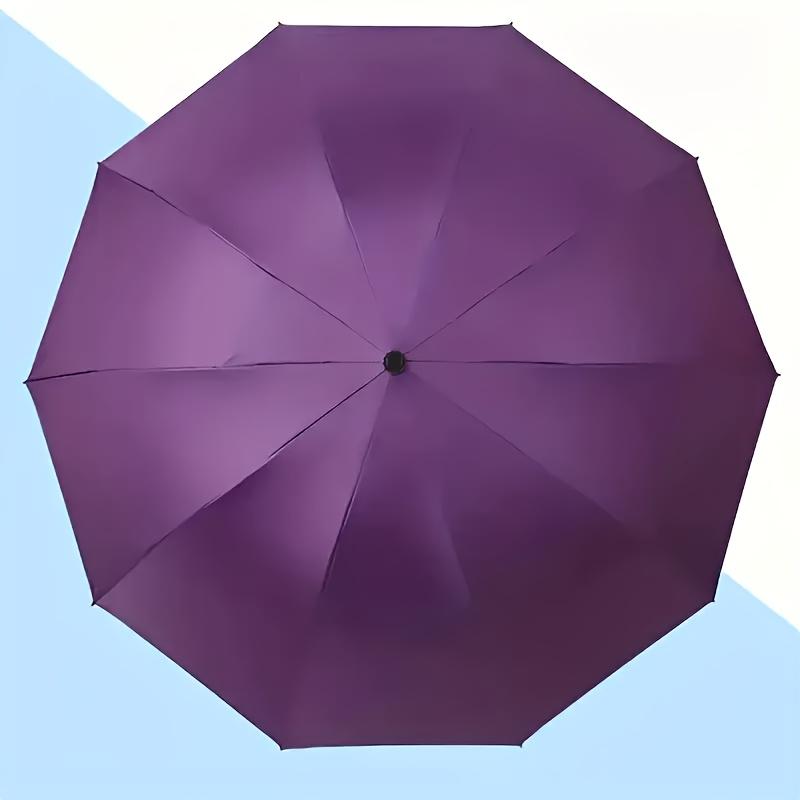 130cm/51.18 Inch High-quality Ten-bone Umbrella, Reinforced Umbrella Frame, Strong Waterproof Windproof, Manual Large Umbrella