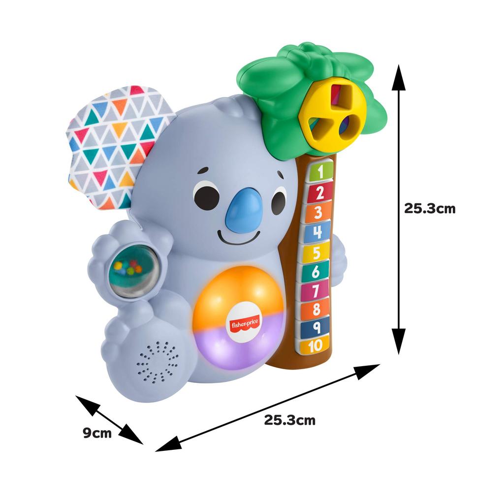 Fisher-Price Bilingual Linkimals Koala [Ages 9 Months and Up] [Educational, English, and Foreign Language] GRG68
