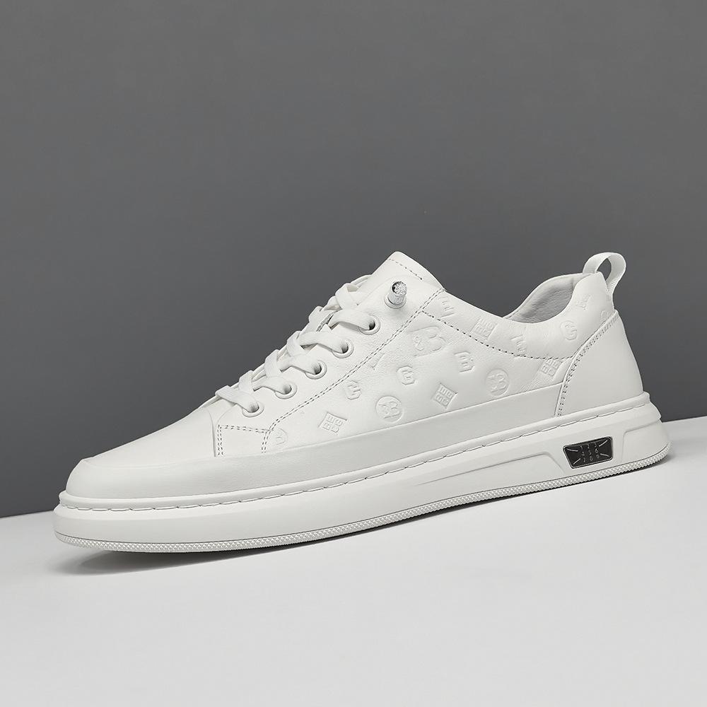 Обувь в стиле кэжуал премиум-класса, кожаные лоферы, дышащая обувь 38