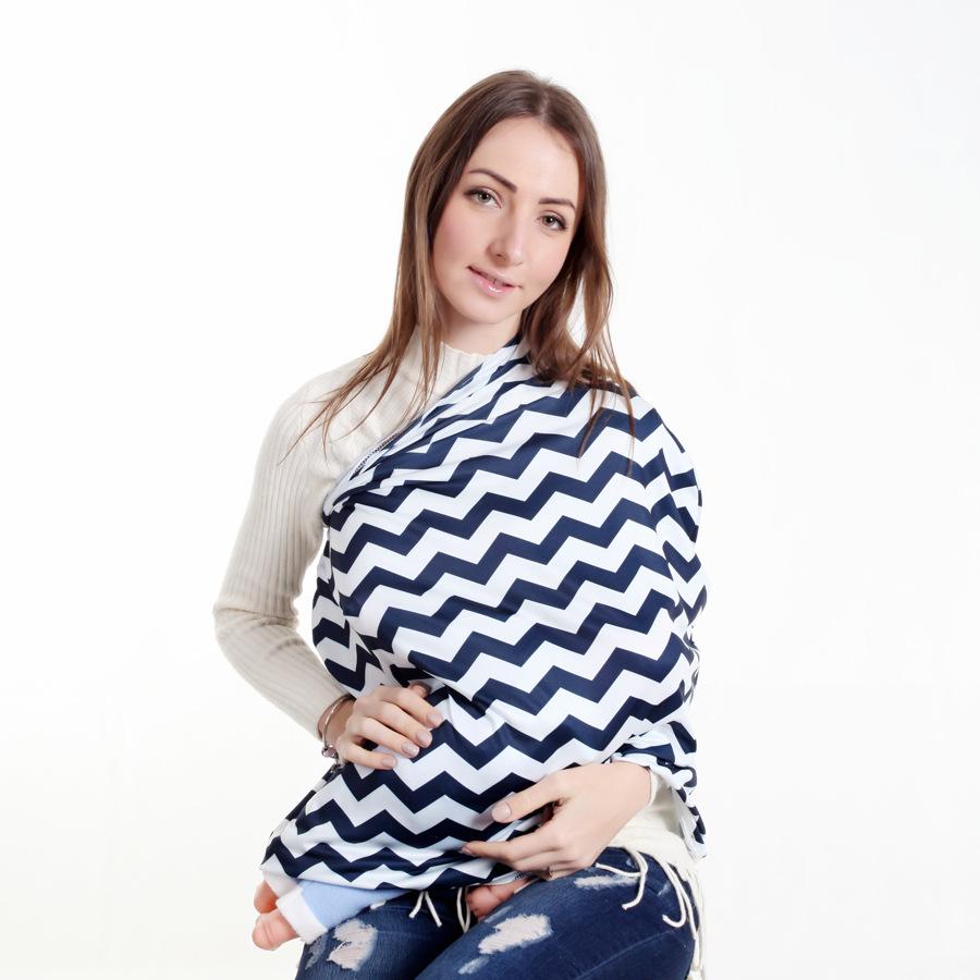 Wavy Milk Silk Dual-purpose Feeding Towel Nursing Towel Nursing Towel