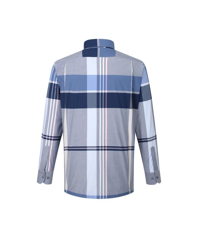 Dagseusyeocheu Cotton Blend Big Check Casual Shirt Regular Fit_Dmp3Shcl140N1