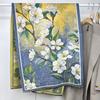Autumn and winter national style plants and flowers new landscape painting elegant women imitation cashmere warm scarf fashion retro shawl