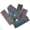 1piece 120x40x8mm C-Tek Resin Material for DIY Knife Handle Material Plate Snake Grain Honeycomb Pattern Knife Handle Patch Material